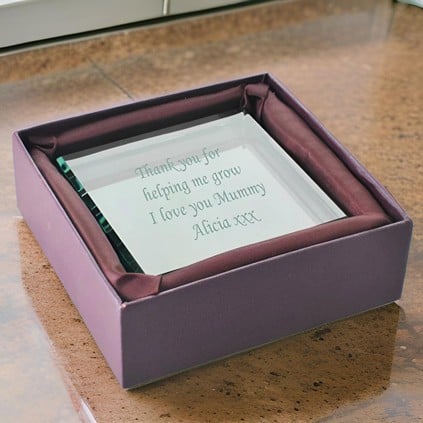 Personalised Glass Tokens Personalised Glass Tokens