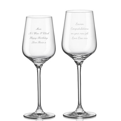 Personalised Wine Glass Personalised Wine Glass