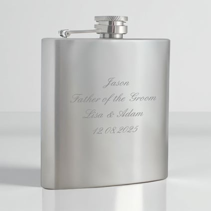 Engraved Hip Flask Engraved Hip Flask