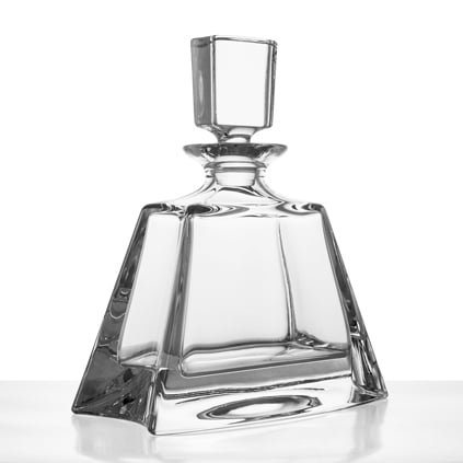 decanter engraved boston personalised lead crystal