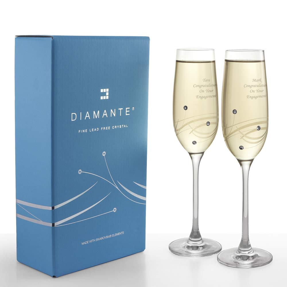 fine crystal champagne glasses