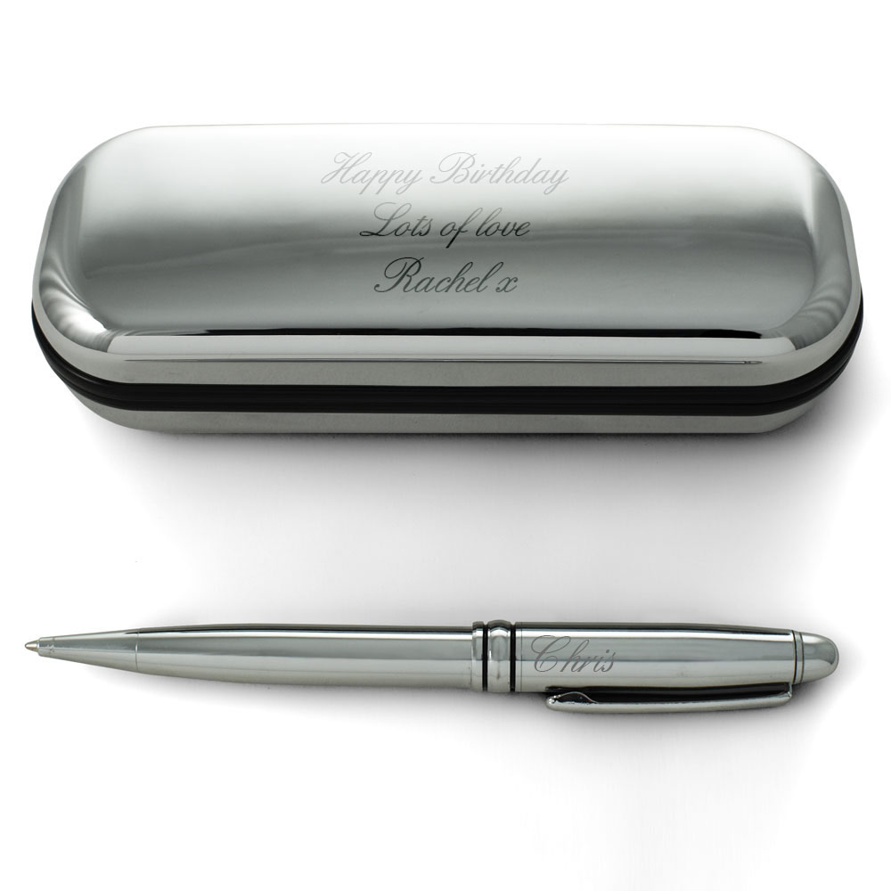 Personalised Pen Set - Engraved Pens Next Day Delivery
