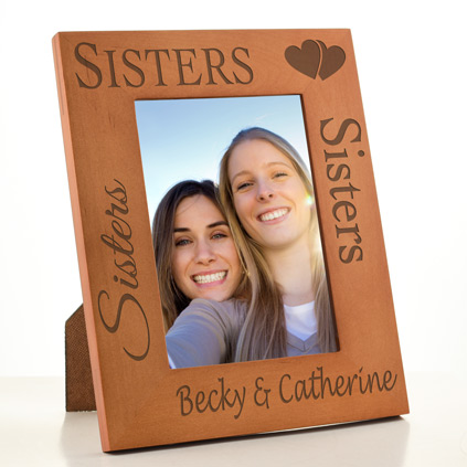 Sisters Photo Frame Personalised